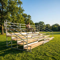 Portable aluminium tennis grandstand seating 36 people