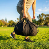 Fitness sandbag with adjustable weight and easy-grip handle - product detail