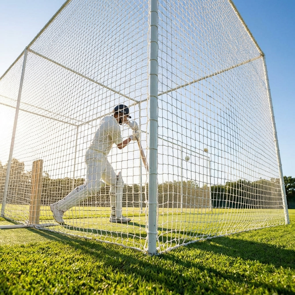 Cricket netting with custom size and flame retardant properties
