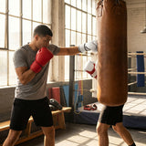 Boxing gloves in multiple colours made of PU leather for combat sports