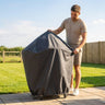 Waterproof BBQ Cover – Black – PVC Coated – Outdoor Protection