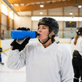 Ice Hockey Water Bottle 1L BPA-Free Plastic