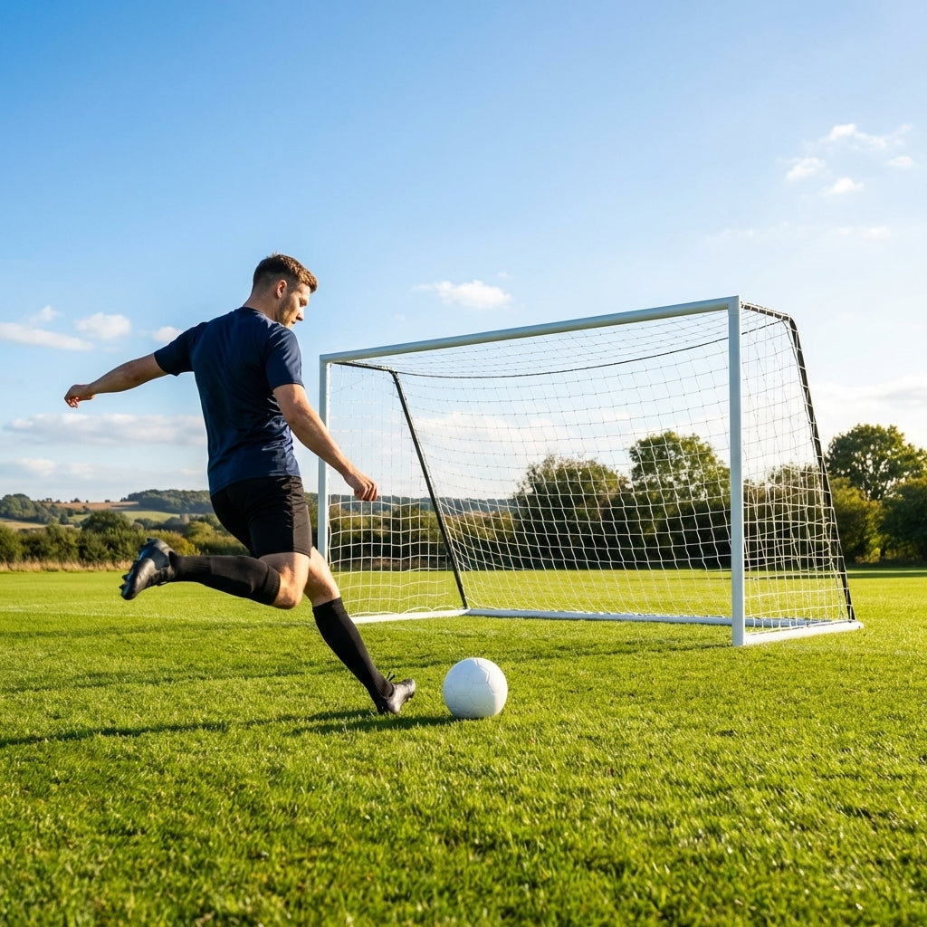 Aluminium Folding Football Goal 24x8ft for stadium use