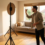 Portable Dartboard Stand with Adjustable Height for Indoor Use