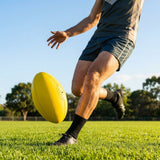 AFL match ball made from synthetic leather in various sizes