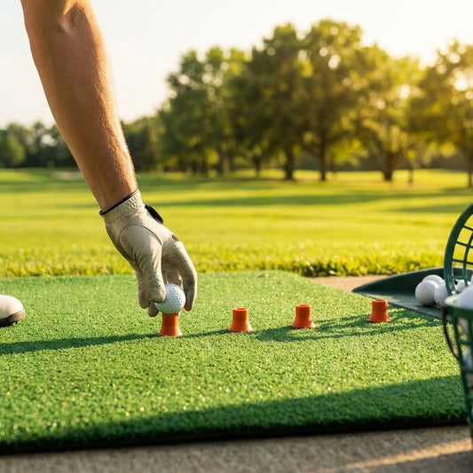 70mm rubber driving range tees ideal for big-headed drivers - product detail