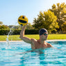 Water Polo Match Ball – Black & Yellow – Rubber & Neoprene – Competition Use