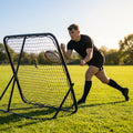Rugby rebounder with steel frame for training drills - product detail