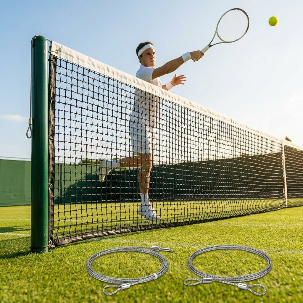 33ft Tennis Net with 3.5mm HDPE for tournament play - product detail