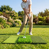Tri Turf Golf Hitting Mat – 2ft x 1.3ft – Rubber Base – Indoor/Outdoor Use