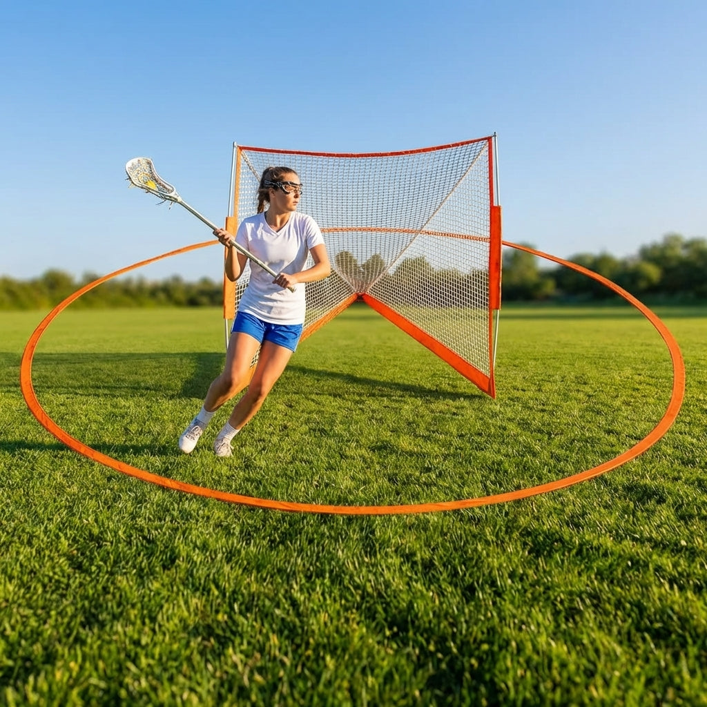 Portable Lacrosse Crease regulation size for sports fields