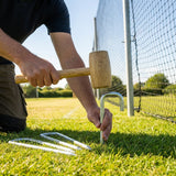 Galvanised steel cricket net anchor pegs - product detail