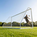 16ft x 7ft football goal with durable uPVC frame - product detail