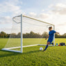 Aluminium Football Goal – 16ft x 7ft – Weatherproof Alu110 – Junior Matches