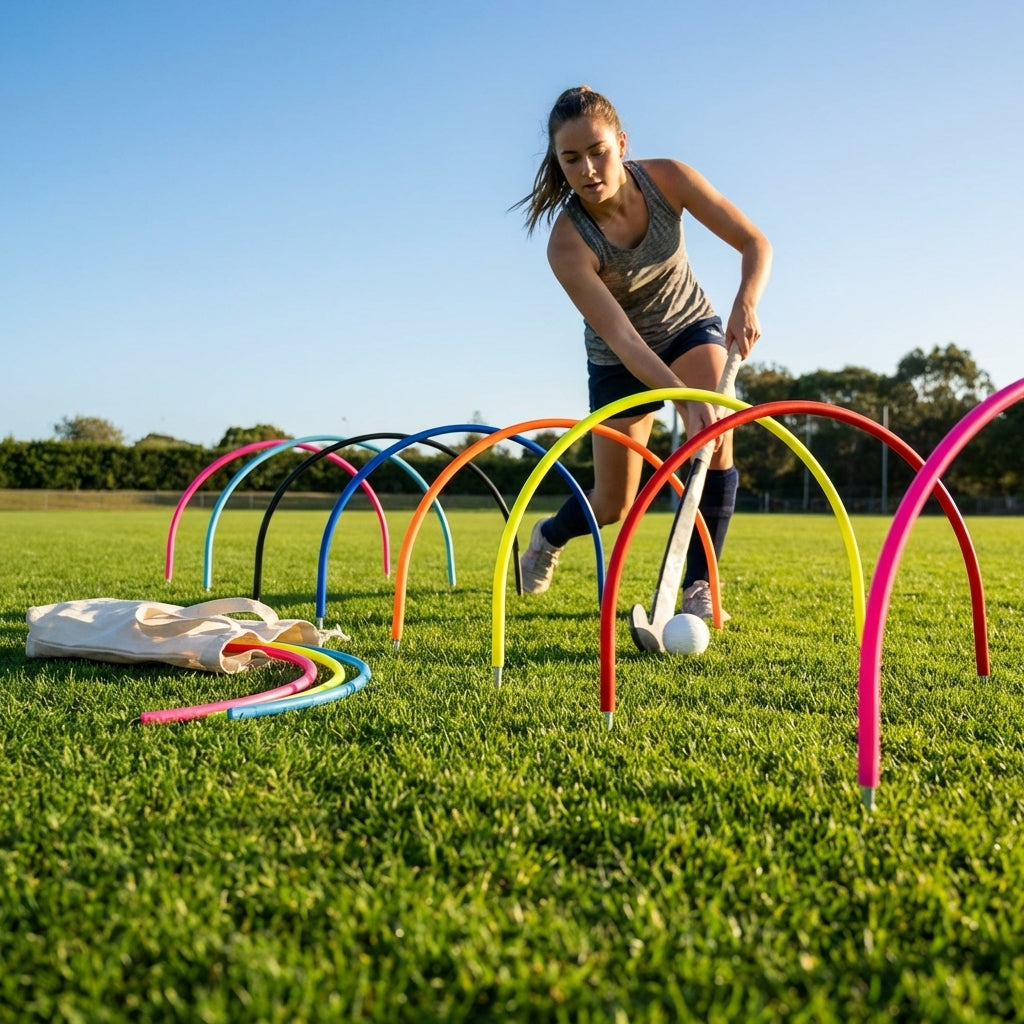 Hockey Passing Arcs in 8 colours for training - product detail