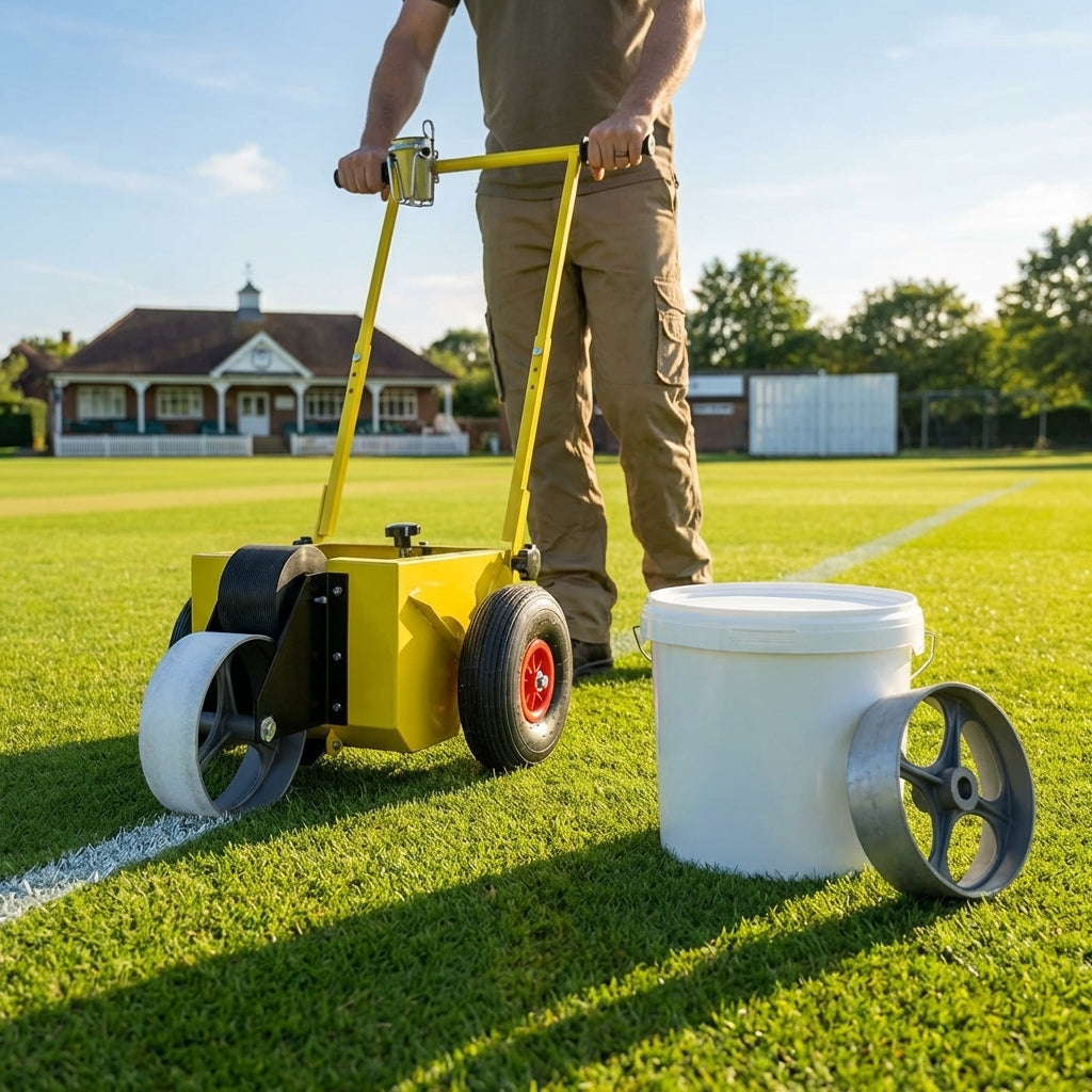 Cricket Wheel Transfer Line Marker with 13.8L Capacity for Cricket Grounds - product detail