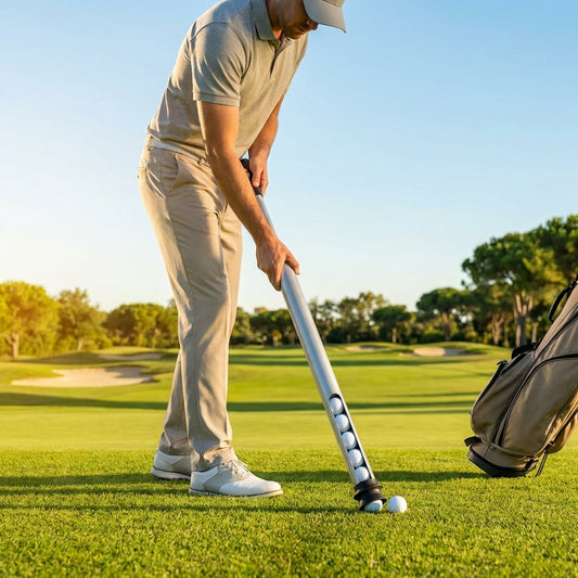 Golf ball pickup tube made of weatherproof polypropylene - product detail
