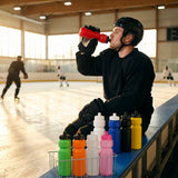 Ice hockey water bottle, 750ml BPA-free plastic - product detail
