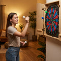Soft tip darts with plastic tips and brass handles for indoor use