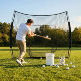 9-inch white recreational baseballs with synthetic leather
