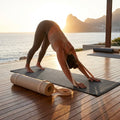 PVC Yoga Mat with textured foam for yoga and Pilates - product detail