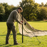 9ft Archery Backstop Poles for netting support