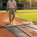 Baseball field drag mat made from combi PVC and aluminium rail - product detail