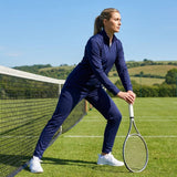 Women's tracksuit bottoms made from 100% polyester, available in 5 sizes