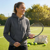 Cotton Adult Hoodie with soft fleece lining and adjustable hood