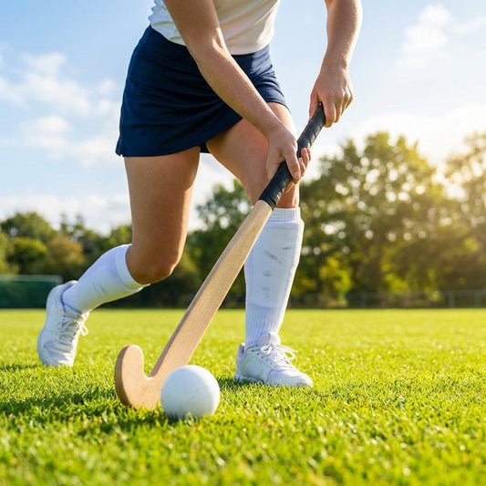 Wood and Fibreglass Hockey Stick with Mulberry Wood - product detail