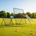 Cricket Rebound Net with Galvanised Steel Frame for Fielding Practice - product detail