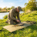 Fishing unhooking mat for small to medium-sized fish