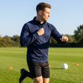 Men’s Full Zip Tracksuit Jacket in polyester for sports and casual wear