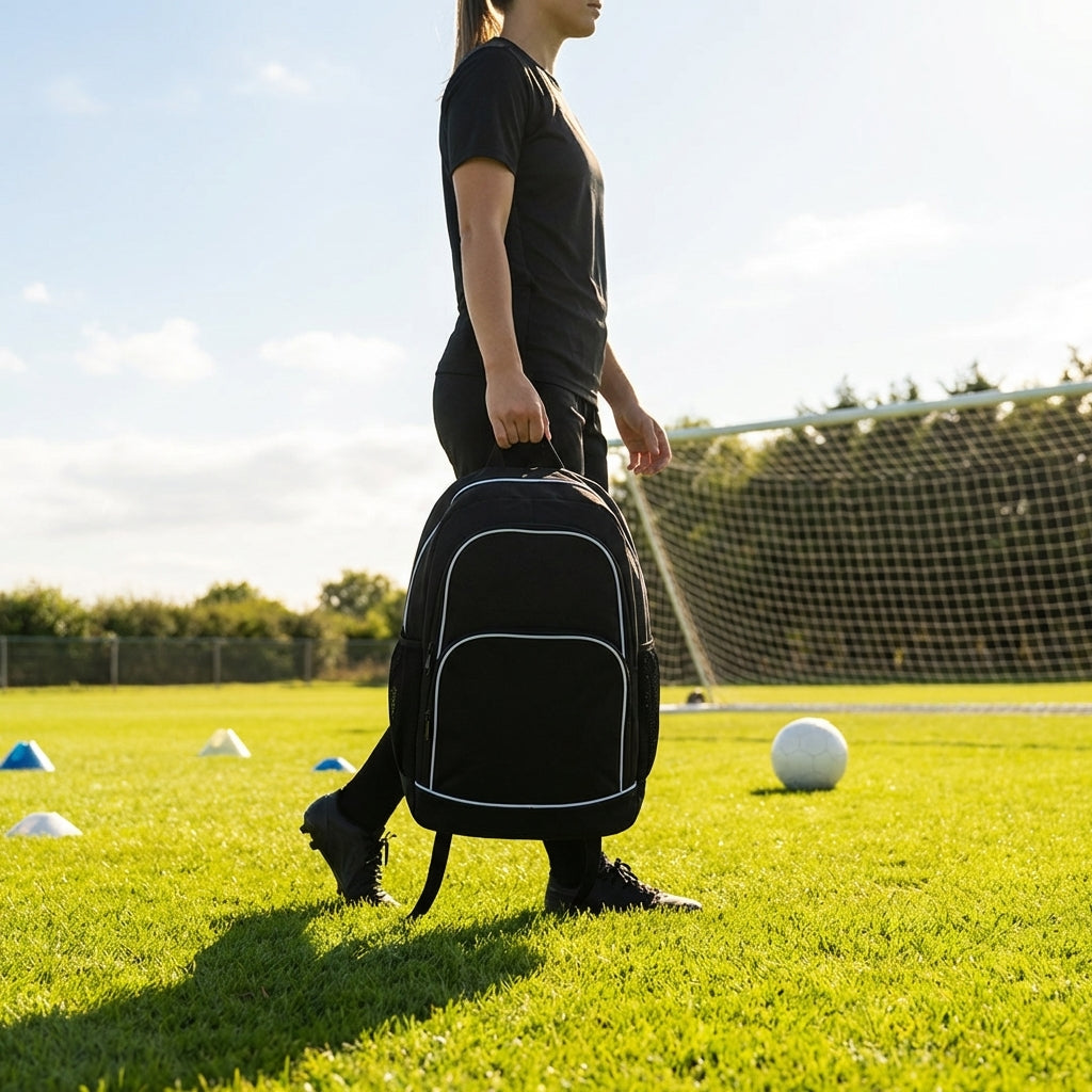 28L nylon backpack for school and travel