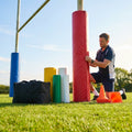 Custom 6ft PVC Rugby Post Protectors in varied colours - product detail