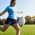 Rugby Match Balls with 3-Ply Exterior for League and Union Games