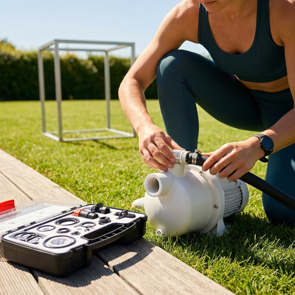 Replacement parts for portable ice bath