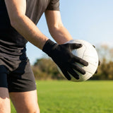 Gaelic football gloves with high grip latex for all weather conditions