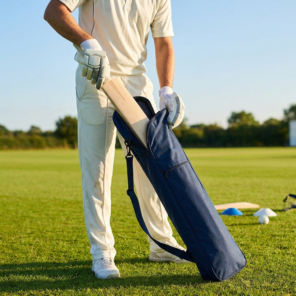 Cricket bat cover made from 1600D polyester for protection
