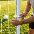 Arrow net hooks for football goals, available in 20 and 40 pack