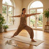 PVC Yoga Mat – 183cm x 61cm – Textured Foam – Home & Studio Use