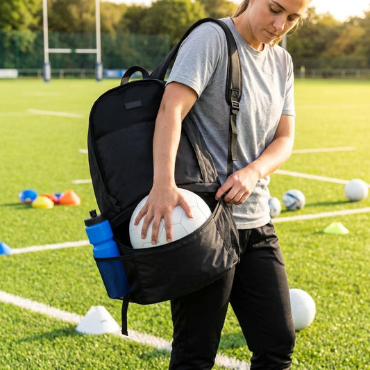 Sports Ball Backpack with 24L Capacity and Weatherproof Design - product detail