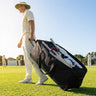Cricket Team Kit Bag – Black – Wheeled – Sports Equipment Storage