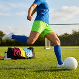 Polyester Football Shorts in multiple colours and sizes, perfect for athletes - product detail