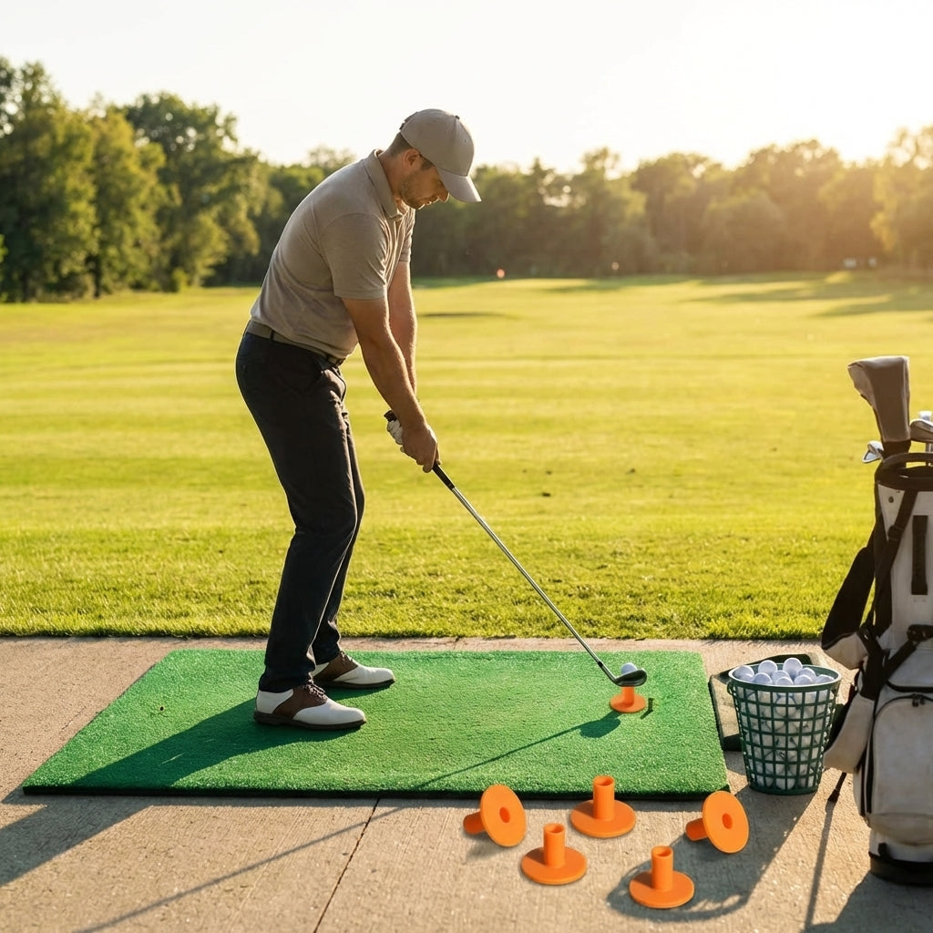 70mm Rubber Golf Driving Range Tees for Garden and Range