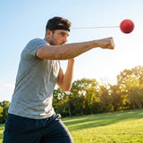 Boxing reflex ball with adjustable strap for training - product detail