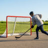 Street Hockey Goal – Red – Heavy Duty Steel – Outdoor Sports