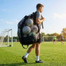 Mesh Ball Backpack – Black – Nylon & Mesh – Sporting Events