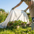 Garden fleece for plant protection in white colour - product detail