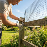 19mm black bird netting made from high-density polyethylene for garden and industrial use